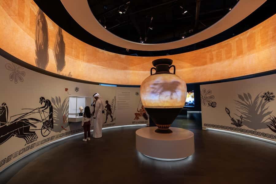 3-2-1 Qatar Olympic and Sports Museum: Admission Ticket - The Olympic rings experience inside: galleries that connect global and local stories