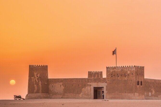 Combo West and North of Qatar Tour - Purple Island (Al Khor Island): mangroves, tidal flats, and purple-hued sands