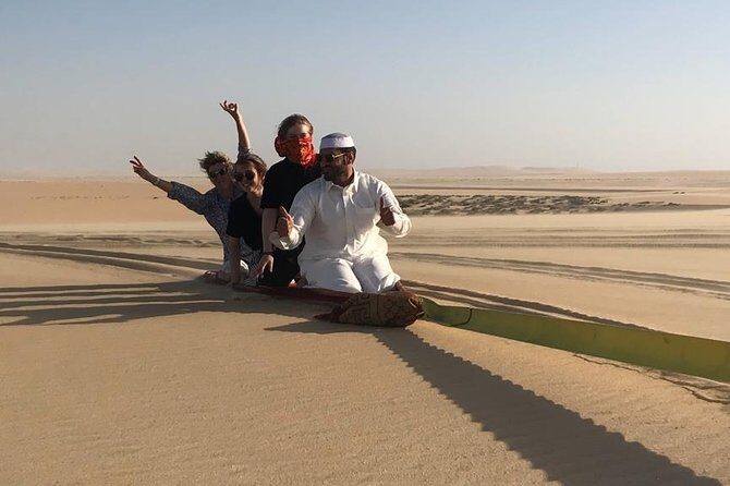 Desert Safari Adventure 4 hours from Doha with Pickup - Optional extras in the desert: choosing camel, falcon, quad, or snowboarding