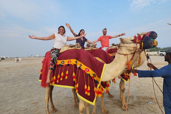 Desert Safari, Quad Bike, Sandboarding and Camel Ride - Quad biking on a designated track: thrills with some limits