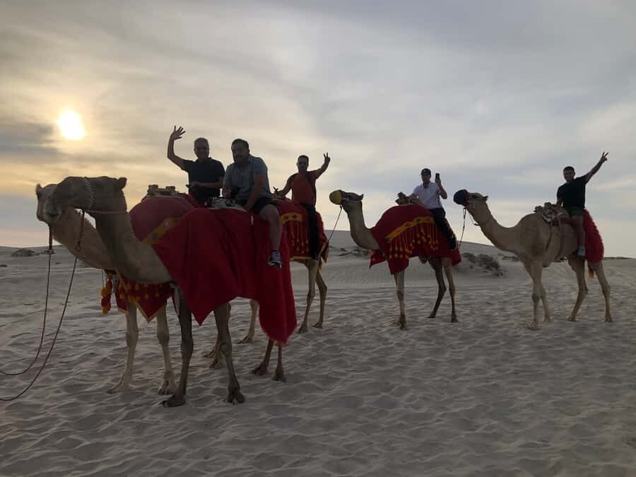 Doha Activities: Desert Safari, Dune Bashing & Inland Sea - Sandline dunes: dune bashing and sandboarding (the main event)