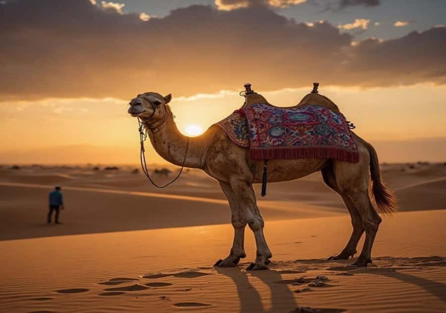 Doha Adventure Quad Bike Safari, Camel Ride & Refreshments - Desert Camp Refreshments: Tea, Coffee, and Water to Reset