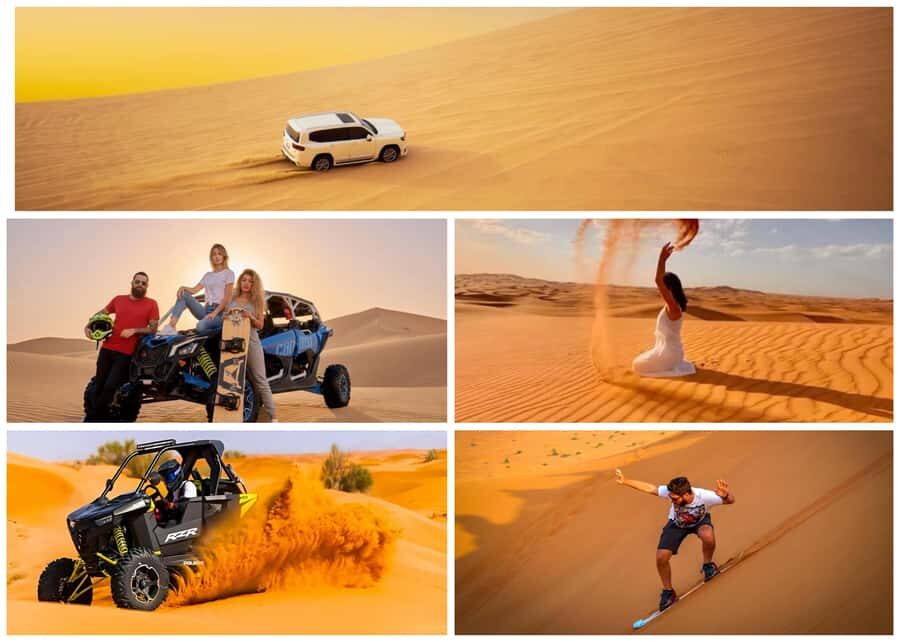 Doha: ATV/Quad, Safari 4x4, Camels, Sandboarding& Inland Sea - Quick hits before you go