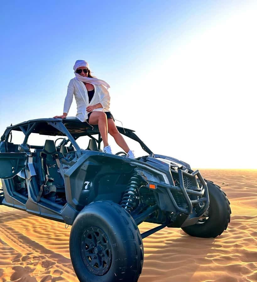 Doha: Buggy Adventure and desert safari - Self-Driven Dune Buggy Session (and Why Automatic Gears Help)