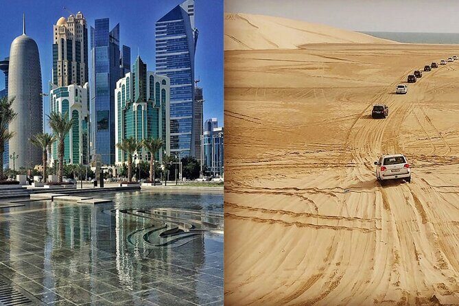 Doha City and Desert Safari Tours (Combo Tour) - The desert day part: Sealine Beach, dune bashing, sand boarding time, and the Inland Sea