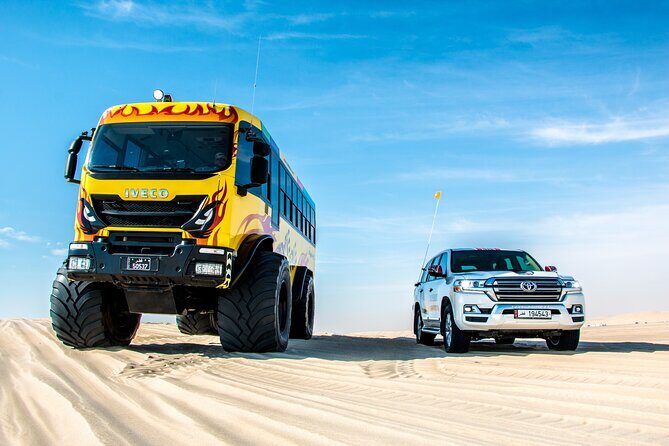 Doha City & Monster Bus Combo Tour - A Full-Day Doha Combo: Skyline Sights and Desert Thrills