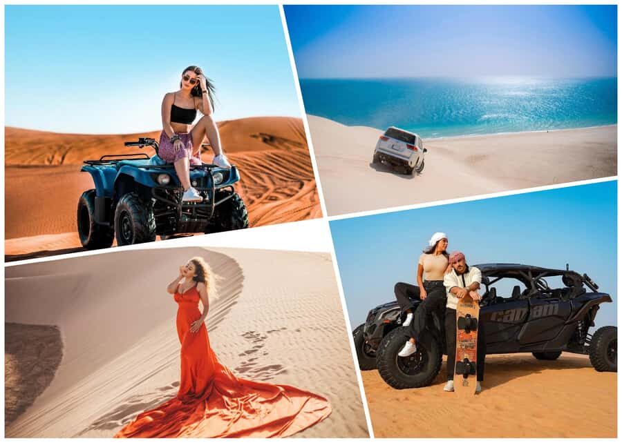 Doha: Desert 4x4, ATV/Quad, Camels, Sandboarding, Inland sea - Why Sealine Beach Turns Into Qatar’s Dune-Playground
