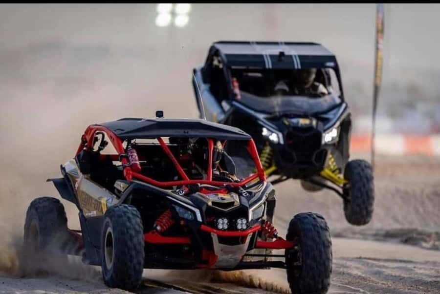 Doha: Desert Buggy Ride, Camel Ride, Dune Bashing, Sandboard - Sandboarding: fun for beginners, not just experts