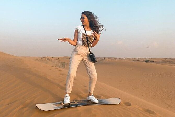 Doha Desert Safari Camel Ride, Sandboarding and Inland Sea - Price and logistics: pickup, private tour, and value for $62