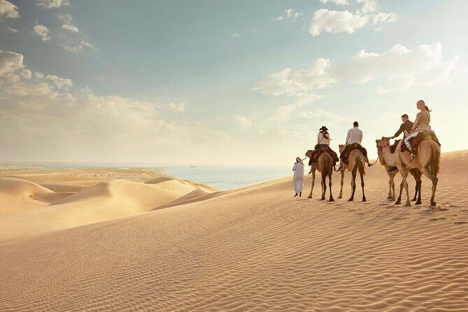 Doha Desert Safari Camel Ride, Sandboarding and Inland Sea - 4x4 dune bashing: comfort, control, and trust in the driver