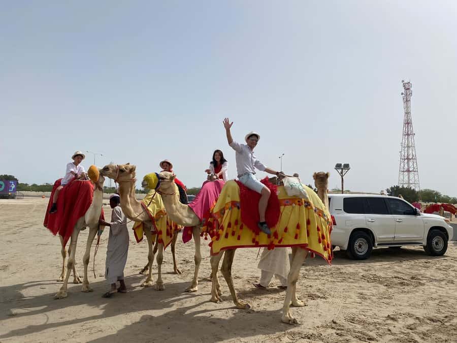 DOHA: Desert safari +Dune Bashing, Camel ride & Quad bikes - What You’ll Do in 5 Hours: Sand, Sea, and Speed