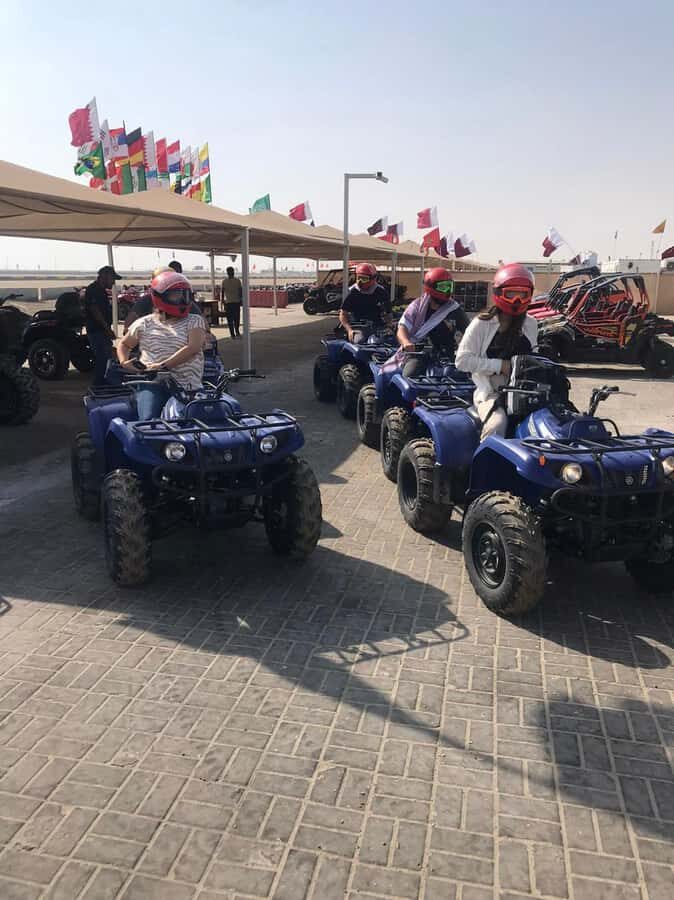 DOHA: Desert safari +Dune Bashing, Camel ride & Quad bikes - Inland Sea Time at Khor Al Adeid: Relax Like You Earned It