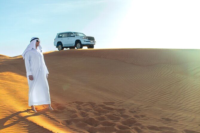 Doha Desert Safari Dune Bashing Camel Ride Sandboarding - Mesaieed Stop: Desert and Coast in One Short Break