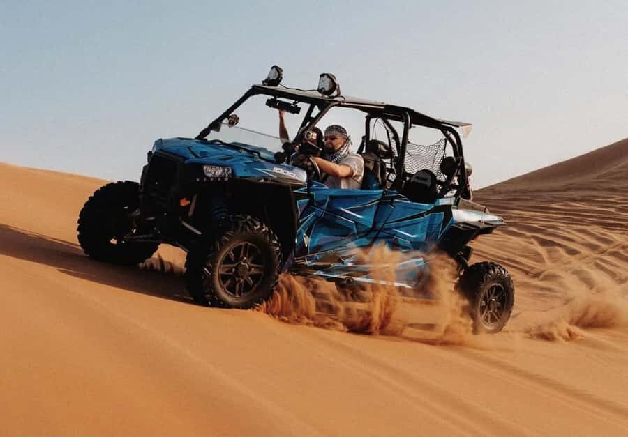 Doha: Desert Safari Experience – Quad Bike, Buggy/Camel Ride - Quad bike and buggy rides: where thrill meets responsibility