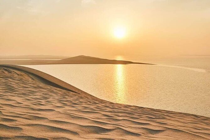 "Doha Desert : Safari, Sandboarding, Camel Ride & Inland Sea" - Inland Sea (Khor Al Adaid): Where the Desert Meets Real Water