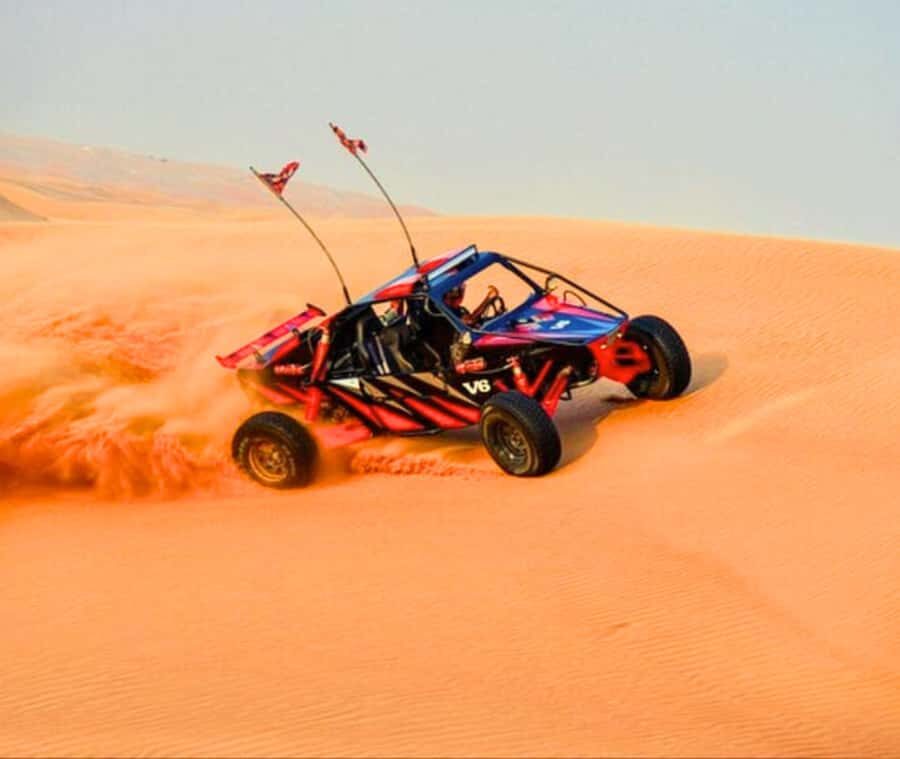 Doha: Desert Safari with Camel Ride and Quad Bike and Buggy - Camel Ride Through the Dunes (Culture, Calm, and Great Photos)