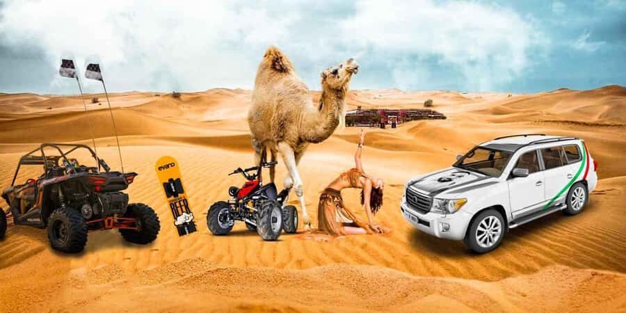 Doha : Full day Combo Tour to Doha City And Desert Safari - The 4WD SUV Ride and Inland Sea Beach: Khor Al Udaid’s Big Moment
