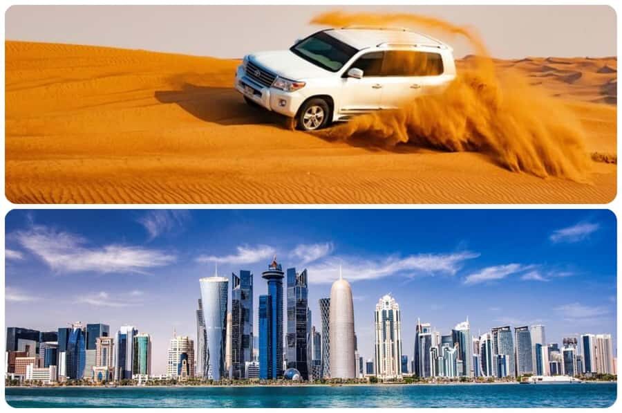 Doha : Full day Combo Tour to Doha City And Desert Safari - Box Park and Souq Waqif: Where Doha’s Daily Life Feels Real