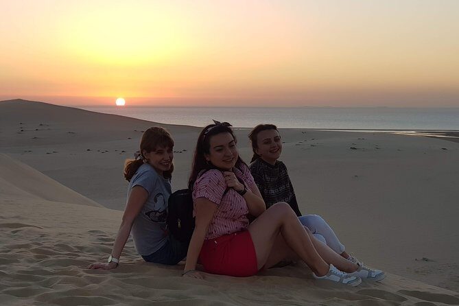 Doha :Half Day Desert Safari | Camel Riding | ATV | Sand Surfing - Khor Al Udaid Beach: The Same Inlet Feeling, Another Angle