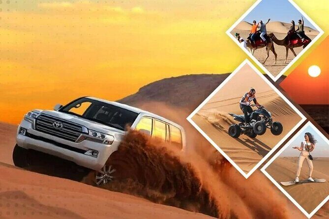 Doha : Half Day Desert Safari With SandBoarding and Camel Ride - Key highlights I’d budget your time for