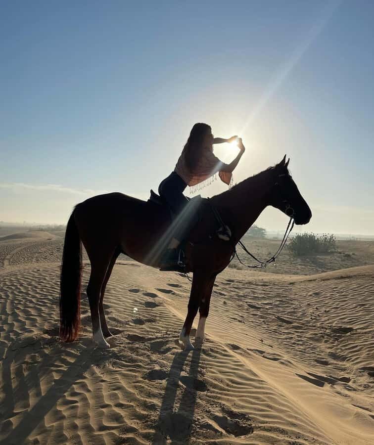 Doha : Horse Riding Tour With Transfer - Wildlife spotting and desert facts: the moments between the dunes