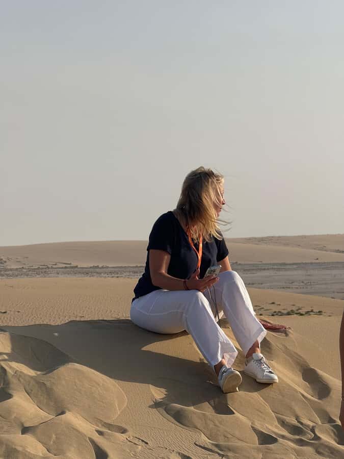 Doha: inland sea Tour With Dune Bashing &Sandboarding fun - Guide names that keep showing up: what they do well