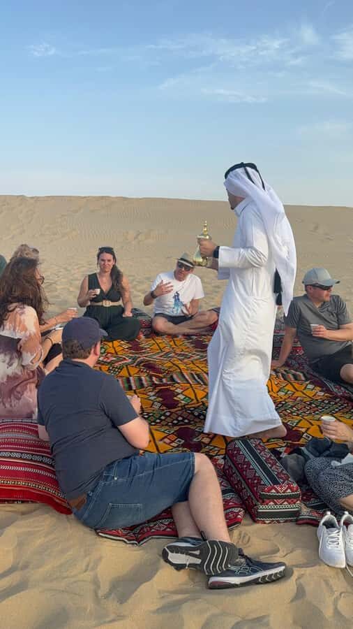 Doha: inland sea Tour With Dune Bashing &Sandboarding fun - Half-day desert safari: what this Doha trip feels like