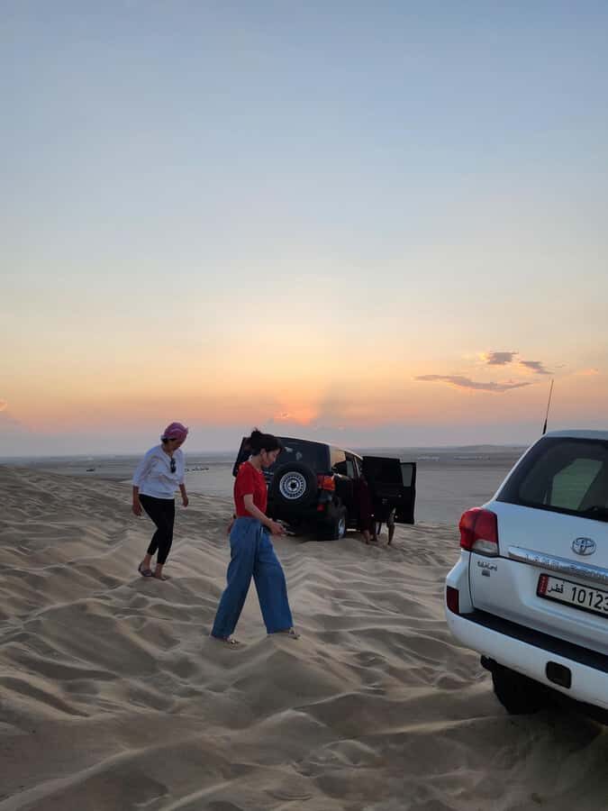 Doha: inland sea Tour With Dune Bashing &Sandboarding fun - Price and value: what $28 buys you, and where optional extras come in