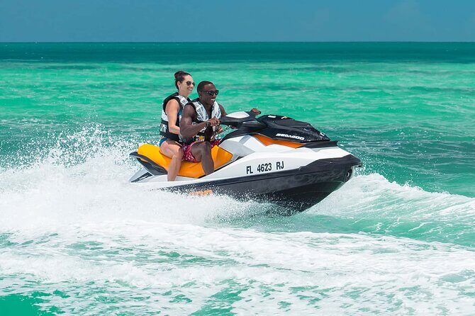 Doha: Jet Ski to Skyline with View of Katara and Pearl Qatar - The views you came for: Katara, Doha skyline, and The Pearl-Qatar