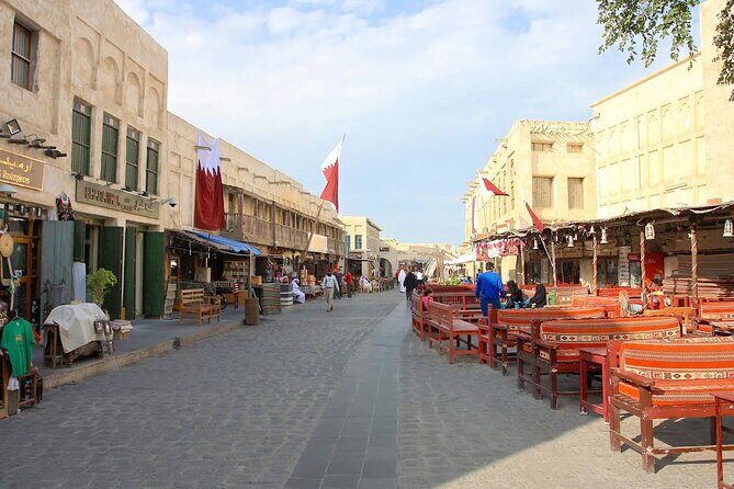 Doha: Night City Tour to Souq Waqif, Katara, and Pearl-Qatar - Old Doha Port: a quick waterfront orientation with real ships in view