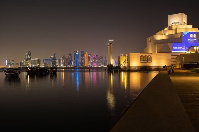Doha Night City Tour,Souq waqif, Katara, Pearl Qatar,Lusail City - Lusail City: Qatar’s future skyline, seen fast
