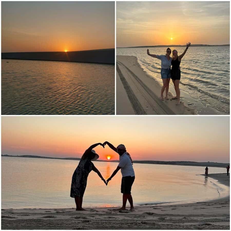 Doha: Night Desert Safari + Camel ride + Stargazing & Relax - Luxury Land Cruiser Pickup And Tea Before The Sand