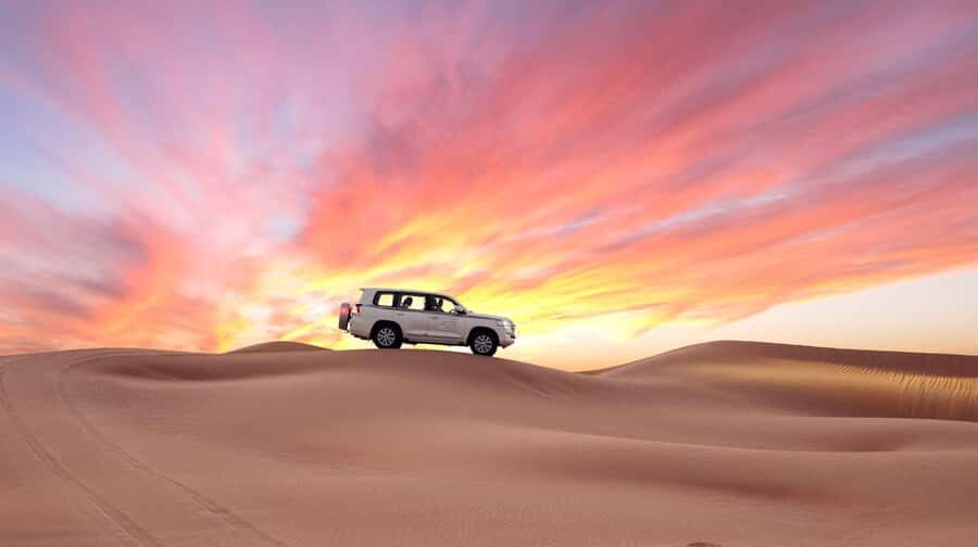 Doha: Night Desert Safari, Stargazing, Dune Driving &Inland - Inland Sea dune driving: the big hits of adrenaline