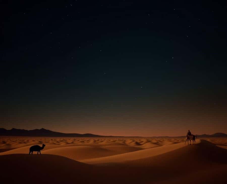 Doha : Night Desert Safari with Dune Bashing & Stargazing - A break to soak in the Inland Sea calm