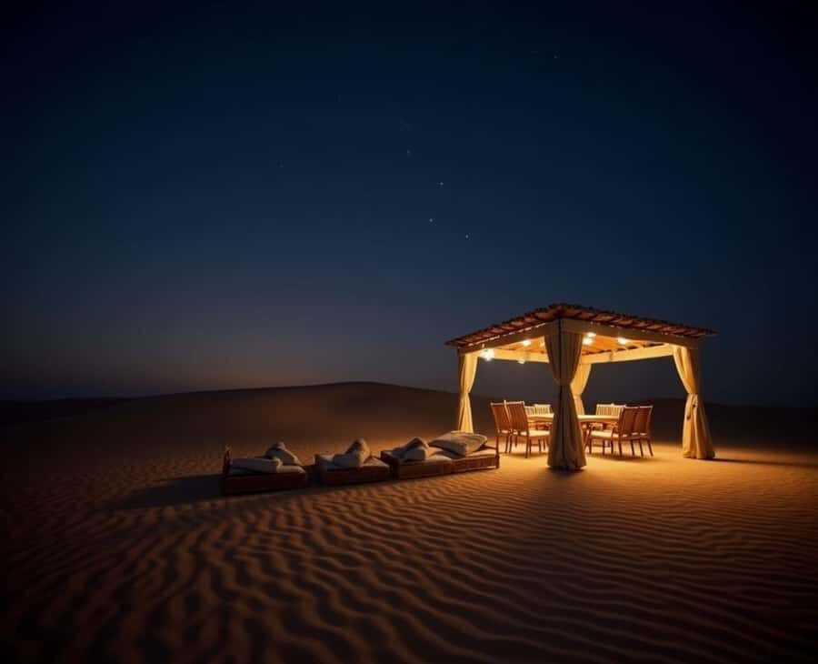 Doha : Night Desert Safari with Dune Bashing & Stargazing - Getting out there: air-conditioned Land Cruiser pickup from Doha