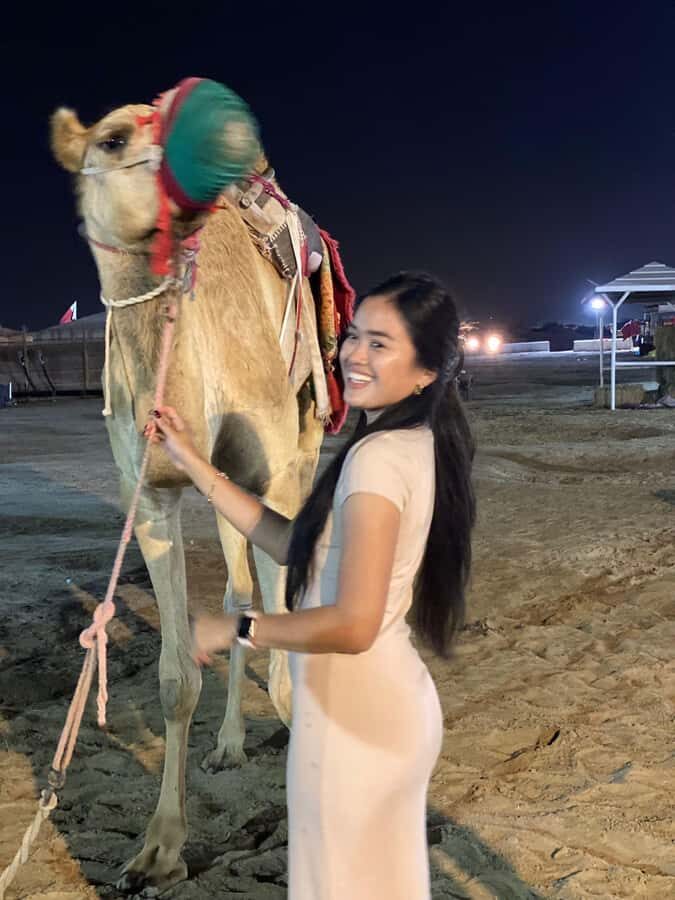 Doha: Night DesertSafari DuneBashing Sandboarding CamelRide - Optional Add-Ons: Camel Ride, Falcon Photo, and ATV Time