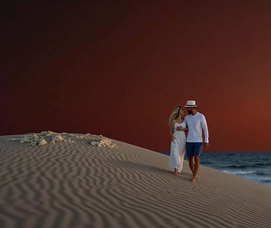 Doha: Night Inland Sea Desert Safari with Full Activities - Night Pickup and the 4x4 Desert Run