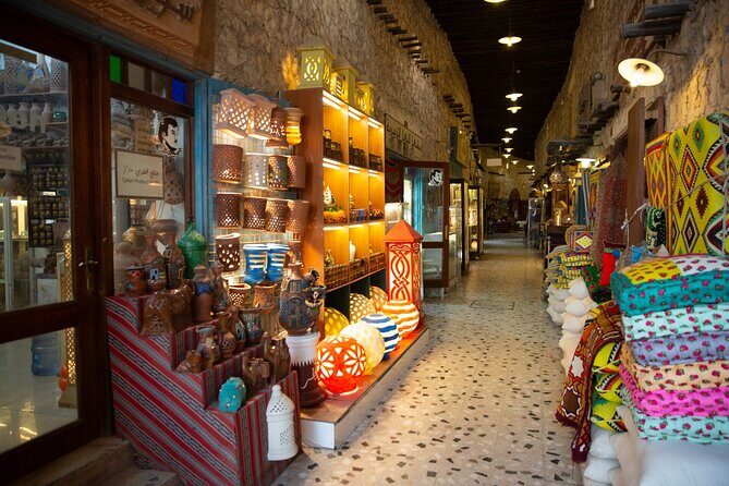 Doha: Private City tour from Cruise Port terminal - Souq Waqif and the Falcon Market: where you get Qatar fast