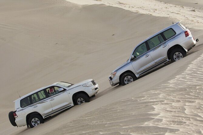 Doha: Private Half Day Desert Safari Tour in Qatar - Mesaieed Camp Stop: Camels, Falcons, and a Real Break