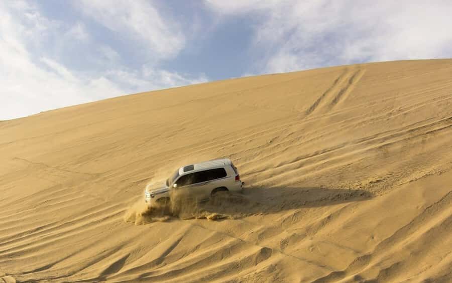 Doha: Private NIGHT desert safari with free camel ride - Tea at Arabic tents: the human pause you’ll feel