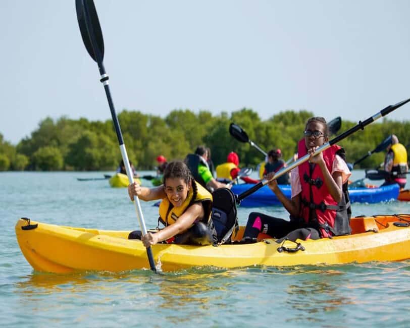 Doha: Private Purple Island Mangroves Kayaking Adventure - Wildlife time plus guided education: what the guide actually adds