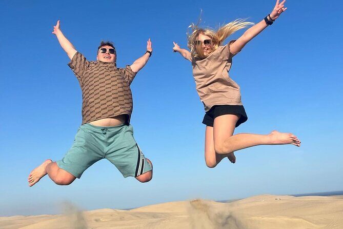 Doha Qatar ATV Quad Bike Buggy Dune Bashing and Camel Ride - Doha Pickup to Sealine Beach: how the timing really works