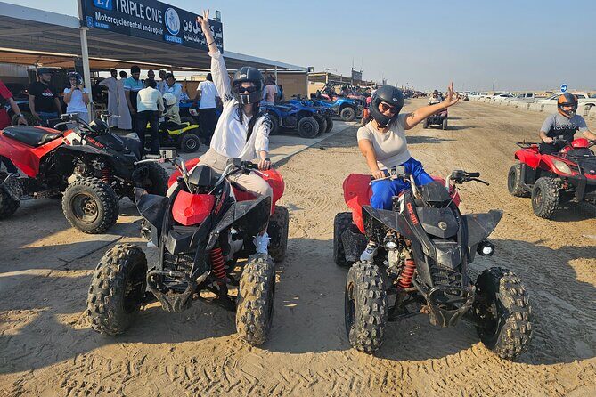 Doha Qatar ATV Quad Bike Buggy Dune Bashing and Camel Ride - Price and value: is $98.50 a smart deal for Doha?