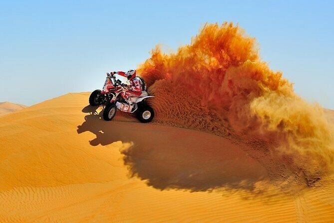Doha Quad Bike, Dune Bashing, Camel Ride and Inland Sea Tour - Pickup to Sealine: Starting With Desert Beach Vibes