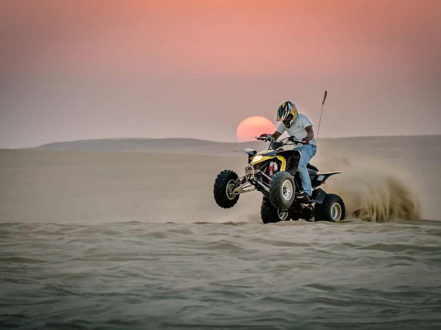 Doha: Safari, Camel Ride, Sandboarding and Inland Sea Tour - Sheraton Dune: The Tall View Moment That Gives Context