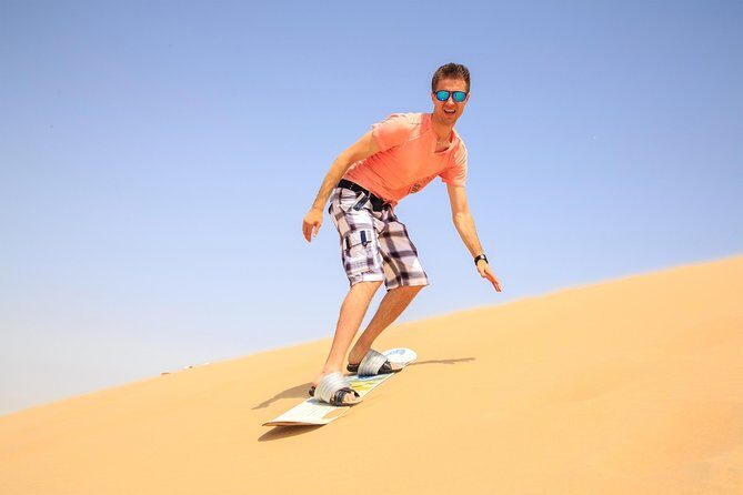 Doha: Safari, Dune bashing, Camel Ride, Sandboarding & Inland Sea - The Drive South: Where Your Desert Day Really Starts