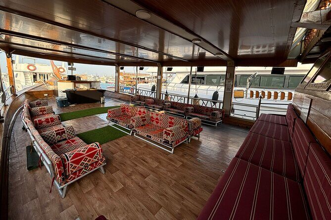 Doha Traditional Dhow Cruise With Corniche Walk - The Onboard Moment: Arabic Tea, Coffee, and Comfort Levels