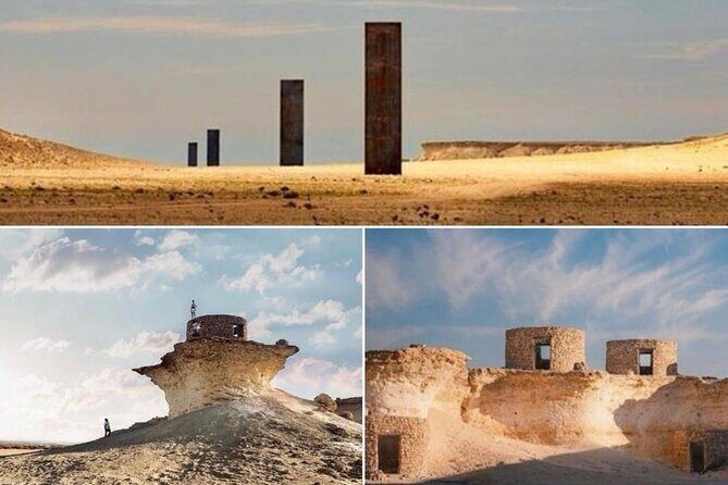 Doha: West Coast Tour Sculpture,Camel Racing Track Rock Formation - Key highlights you should not miss