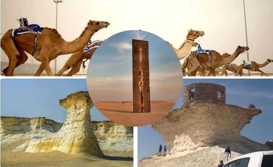 Doha : West Of Qatar Tour With Pickup & Drop-Off - Camel Racing Track: The Tradition, the Machines, and the Reality Check