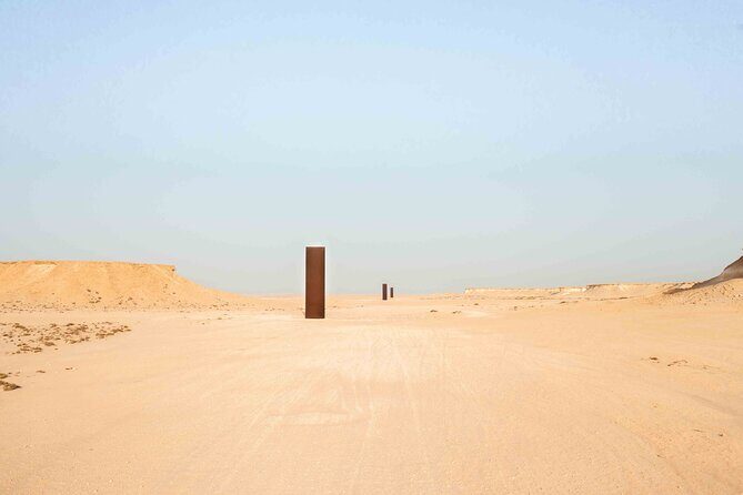 Doha West Qatar Richard Serra Sculpture, Mushroom Rock Tour - Price and value: what $65 buys you (and why it feels fair)